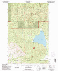 Lake Mary Ronan Montana Historical topographic map, 1:24000 scale, 7.5 X 7.5 Minute, Year 1994
