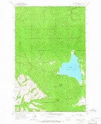 Lake Mary Ronan Montana Historical topographic map, 1:24000 scale, 7.5 X 7.5 Minute, Year 1964