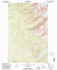 Lake Mc Donald East Montana Historical topographic map, 1:24000 scale, 7.5 X 7.5 Minute, Year 1994