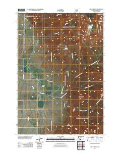 Lake Cameron Montana Historical topographic map, 1:24000 scale, 7.5 X 7.5 Minute, Year 2011