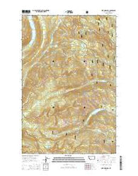 Lake Marshall Montana Current topographic map, 1:24000 scale, 7.5 X 7.5 Minute, Year 2014