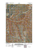 Lake Mason NE Montana Historical topographic map, 1:24000 scale, 7.5 X 7.5 Minute, Year 2011