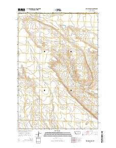 Lake Mason NW Montana Current topographic map, 1:24000 scale, 7.5 X 7.5 Minute, Year 2014
