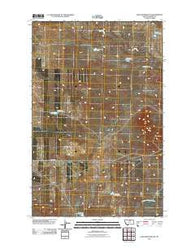 Lake Seventeen NE Montana Historical topographic map, 1:24000 scale, 7.5 X 7.5 Minute, Year 2011