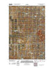 Lake Seventeen NE Montana Historical topographic map, 1:24000 scale, 7.5 X 7.5 Minute, Year 2011