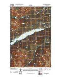 Lake Sherburne Montana Historical topographic map, 1:24000 scale, 7.5 X 7.5 Minute, Year 2011