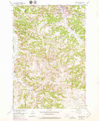 Lame Deer Montana Historical topographic map, 1:24000 scale, 7.5 X 7.5 Minute, Year 1958