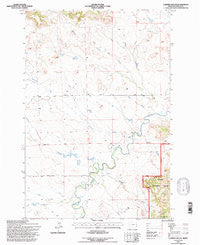 Lampkin Gulch Montana Historical topographic map, 1:24000 scale, 7.5 X 7.5 Minute, Year 1993