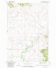 Lampkin Gulch Montana Historical topographic map, 1:24000 scale, 7.5 X 7.5 Minute, Year 1980