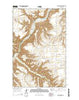 Lander Crossing Montana Current topographic map, 1:24000 scale, 7.5 X 7.5 Minute, Year 2014