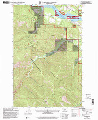Larchwood Montana Historical topographic map, 1:24000 scale, 7.5 X 7.5 Minute, Year 1997