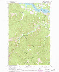 Larchwood Montana Historical topographic map, 1:24000 scale, 7.5 X 7.5 Minute, Year 1966