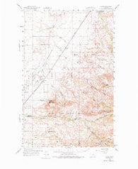 Laredo Montana Historical topographic map, 1:62500 scale, 15 X 15 Minute, Year 1959