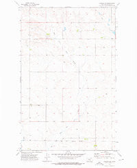 Larslan NW Montana Historical topographic map, 1:24000 scale, 7.5 X 7.5 Minute, Year 1973