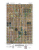 Larslan NW Montana Historical topographic map, 1:24000 scale, 7.5 X 7.5 Minute, Year 2011