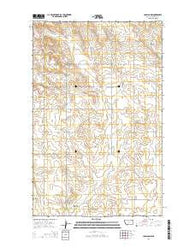 Larslan NW Montana Current topographic map, 1:24000 scale, 7.5 X 7.5 Minute, Year 2014