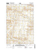 Larson School Montana Current topographic map, 1:24000 scale, 7.5 X 7.5 Minute, Year 2014