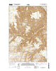 Last Chance Bench Montana Current topographic map, 1:24000 scale, 7.5 X 7.5 Minute, Year 2014