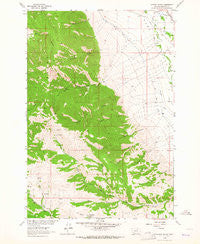 Laurin Canyon Montana Historical topographic map, 1:24000 scale, 7.5 X 7.5 Minute, Year 1963