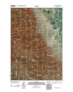 Laurin Canyon Montana Historical topographic map, 1:24000 scale, 7.5 X 7.5 Minute, Year 2011