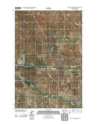 Lawrence Creek West Montana Historical topographic map, 1:24000 scale, 7.5 X 7.5 Minute, Year 2011