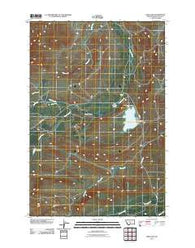 Lebo Lake Montana Historical topographic map, 1:24000 scale, 7.5 X 7.5 Minute, Year 2011