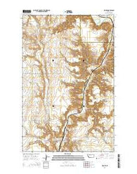 Ledger Montana Current topographic map, 1:24000 scale, 7.5 X 7.5 Minute, Year 2014
