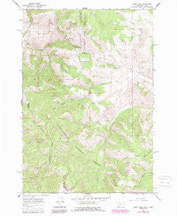 Lemhi Pass Montana Historical topographic map, 1:24000 scale, 7.5 X 7.5 Minute, Year 1965