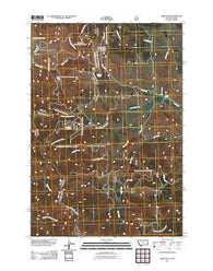 Lemhi Pass Montana Historical topographic map, 1:24000 scale, 7.5 X 7.5 Minute, Year 2011