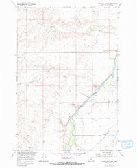 Lemonade Springs Montana Historical topographic map, 1:24000 scale, 7.5 X 7.5 Minute, Year 1969