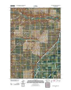 Lemonade Springs Montana Historical topographic map, 1:24000 scale, 7.5 X 7.5 Minute, Year 2011