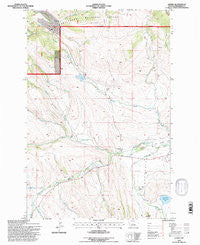 Lennep Montana Historical topographic map, 1:24000 scale, 7.5 X 7.5 Minute, Year 1995