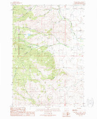 Leonard Creek Montana Historical topographic map, 1:24000 scale, 7.5 X 7.5 Minute, Year 1988