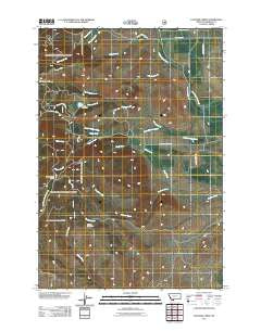Leonard Creek Montana Historical topographic map, 1:24000 scale, 7.5 X 7.5 Minute, Year 2011