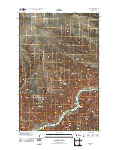 Leroy Montana Historical topographic map, 1:24000 scale, 7.5 X 7.5 Minute, Year 2011