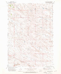 Leslie Creek Montana Historical topographic map, 1:24000 scale, 7.5 X 7.5 Minute, Year 1973