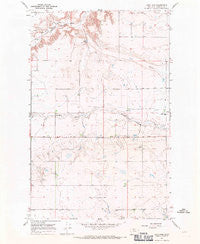 Letz Lake Montana Historical topographic map, 1:24000 scale, 7.5 X 7.5 Minute, Year 1967