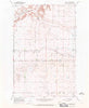 Letz Lake Montana Historical topographic map, 1:24000 scale, 7.5 X 7.5 Minute, Year 1967