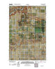Letz Lake Montana Historical topographic map, 1:24000 scale, 7.5 X 7.5 Minute, Year 2011