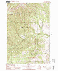Lewis Creek Montana Historical topographic map, 1:24000 scale, 7.5 X 7.5 Minute, Year 1988