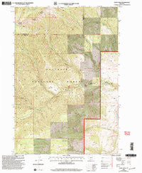 Lewis Creek Montana Historical topographic map, 1:24000 scale, 7.5 X 7.5 Minute, Year 2000