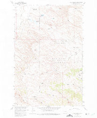 Lewis Reservoir Montana Historical topographic map, 1:24000 scale, 7.5 X 7.5 Minute, Year 1958
