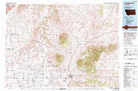 Lewistown Montana Historical topographic map, 1:100000 scale, 30 X 60 Minute, Year 1978