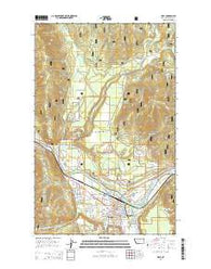 Libby Montana Current topographic map, 1:24000 scale, 7.5 X 7.5 Minute, Year 2014