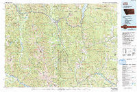 Libby Montana Historical topographic map, 1:100000 scale, 30 X 60 Minute, Year 1978