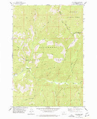 Lick Creek Montana Historical topographic map, 1:24000 scale, 7.5 X 7.5 Minute, Year 1974