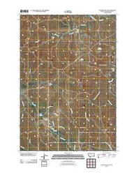 Lightning Butte Montana Historical topographic map, 1:24000 scale, 7.5 X 7.5 Minute, Year 2011