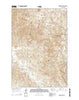 Lightning Butte Montana Current topographic map, 1:24000 scale, 7.5 X 7.5 Minute, Year 2014