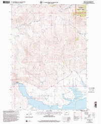 Lima Dam Montana Historical topographic map, 1:24000 scale, 7.5 X 7.5 Minute, Year 1997