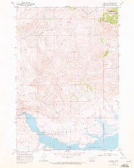 Lima Dam Montana Historical topographic map, 1:24000 scale, 7.5 X 7.5 Minute, Year 1968